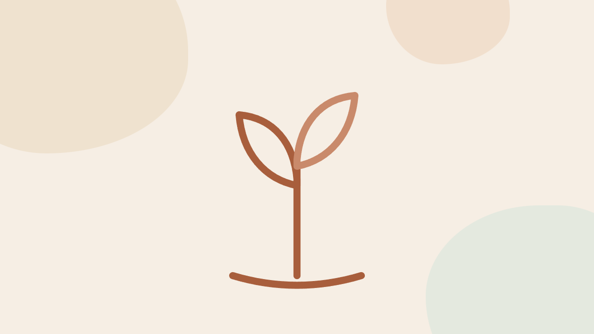 Illustration: growing sprout